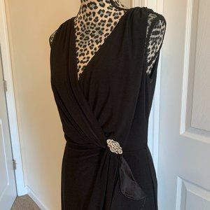 Lauren Ralph Lauren Black Evening Dress.  NWT.